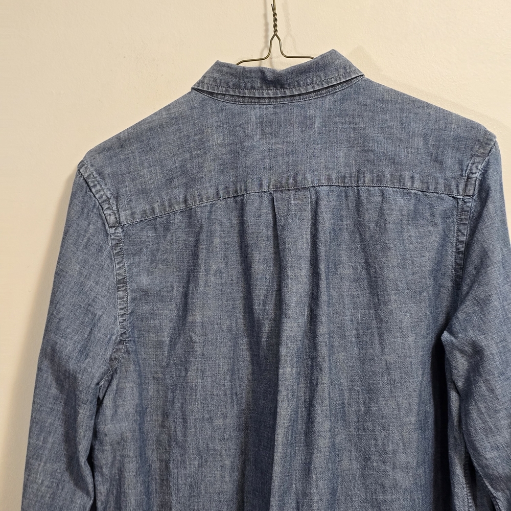 Ralph Lauren Casual Blue cotton Button Down Shirt - Picture 7 of 8